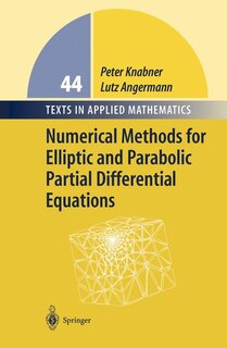 Front cover_Numerical Methods for Elliptic and Parabolic Partial Differential Equations