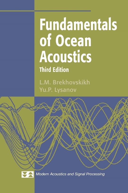Front cover_Fundamentals of Ocean Acoustics