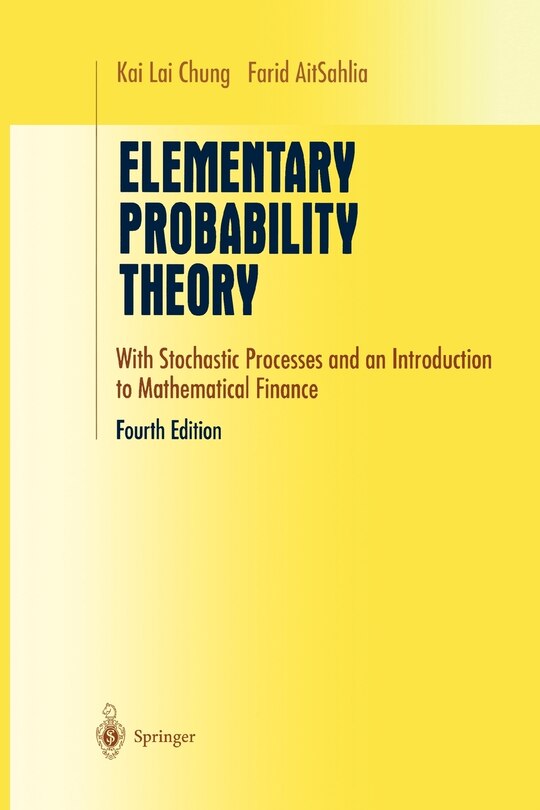 Front cover_Elementary Probability Theory