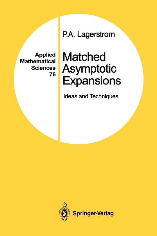 Front cover_Matched Asymptotic Expansions