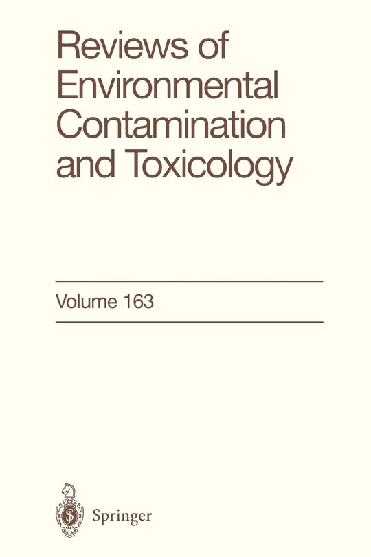 Couverture_Reviews of Environmental Contamination and Toxicology