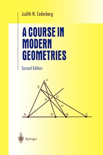 Front cover_A Course in Modern Geometries