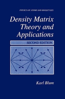 Front cover_Density Matrix Theory and Applications