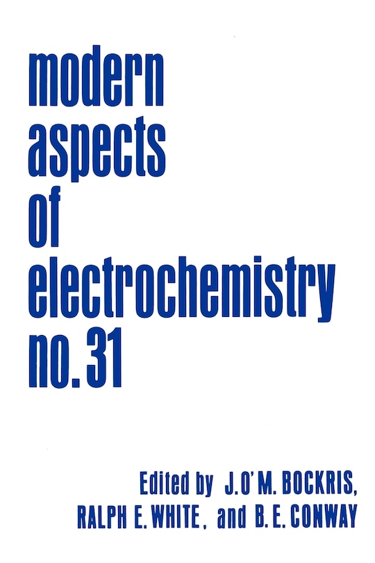 Front cover_Modern Aspects Of Electrochemistry