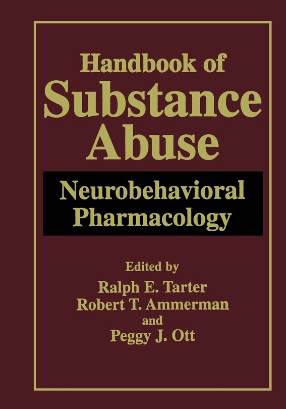 Couverture_Handbook of Substance Abuse