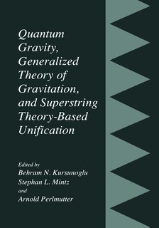 Front cover_Quantum Gravity, Generalized Theory of Gravitation, and Superstring Theory-Based Unification