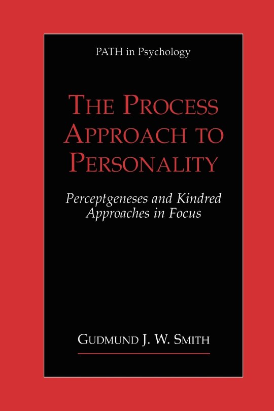 Front cover_The Process Approach to Personality
