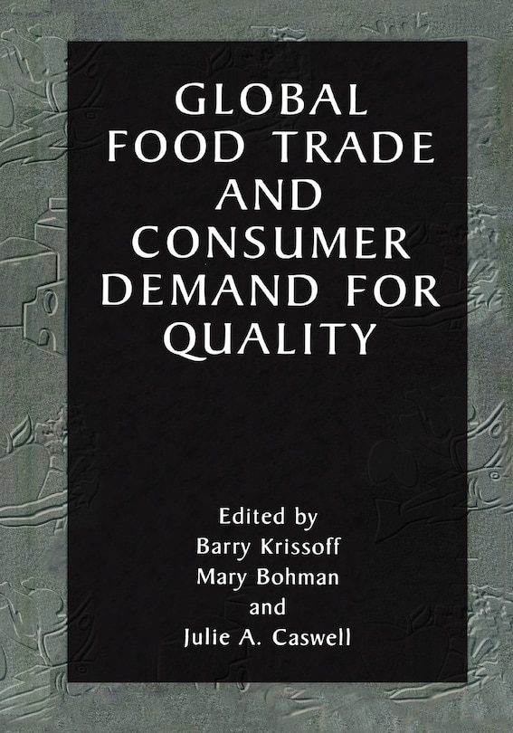 Couverture_Global Food Trade and Consumer Demand for Quality