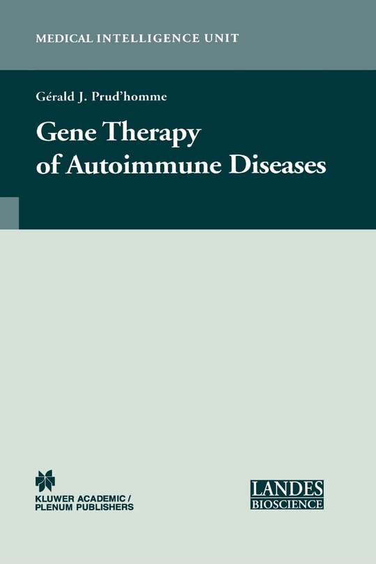 Couverture_Gene Therapy of Autoimmune Disease