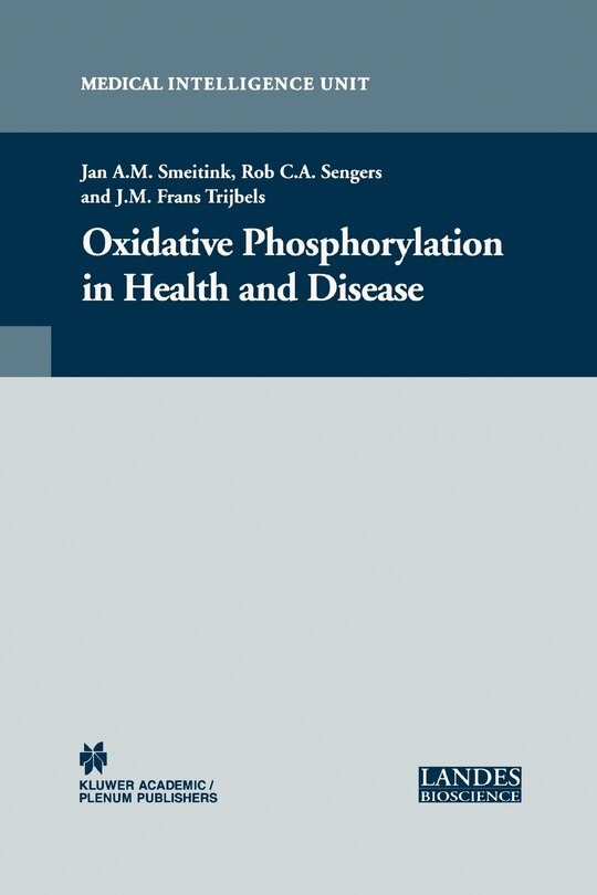 Front cover_Oxidative Phosphorylation in Health and Disease