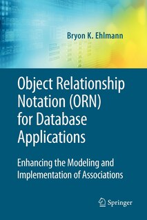 Front cover_Object Relationship Notation (ORN) for Database Applications