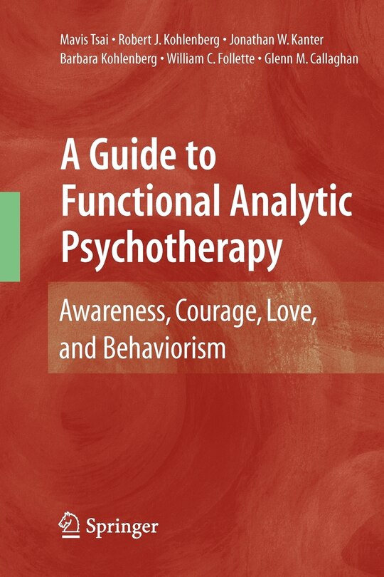 Front cover_A Guide to Functional Analytic Psychotherapy