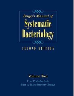 Couverture_Bergey's Manual Of Systematic Bacteriology