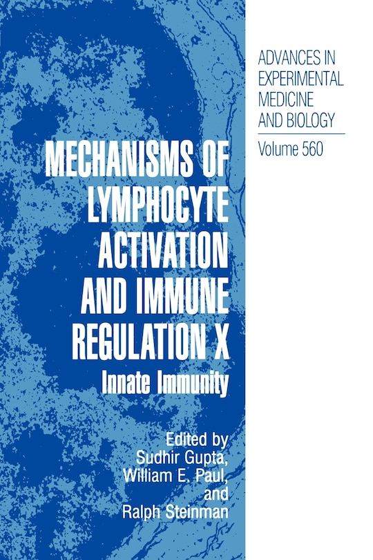 Front cover_Mechanisms of Lymphocyte Activation and Immune Regulation X