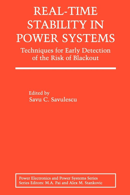 Front cover_Real-Time Stability in Power Systems