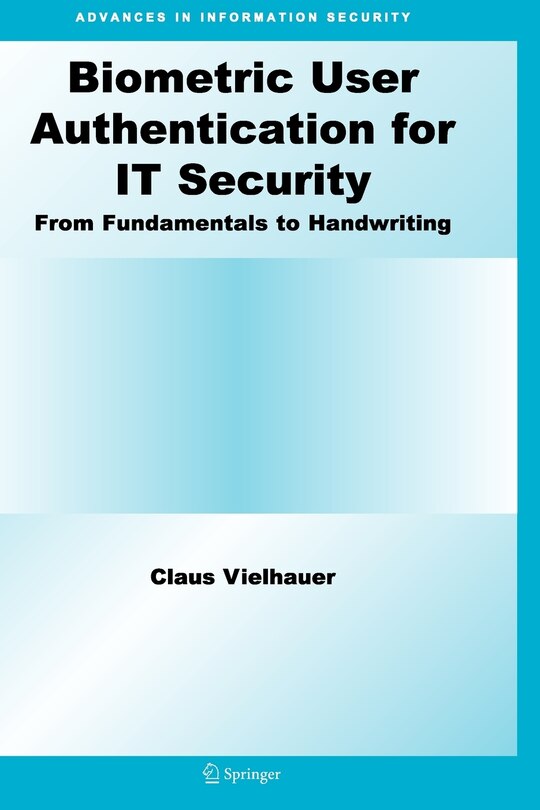 Couverture_Biometric User Authentication for IT Security