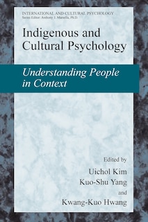 Front cover_Indigenous and Cultural Psychology