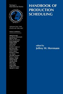 Couverture_Handbook of Production Scheduling