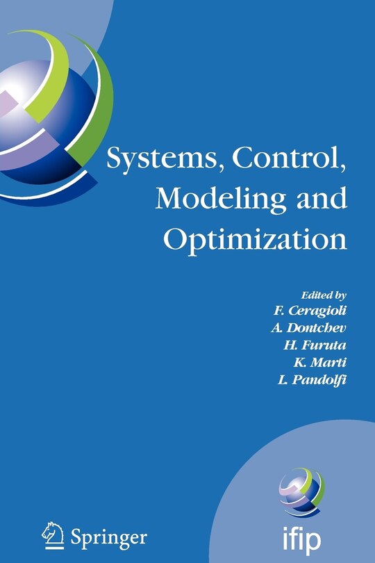 Front cover_Systems, Control, Modeling and Optimization