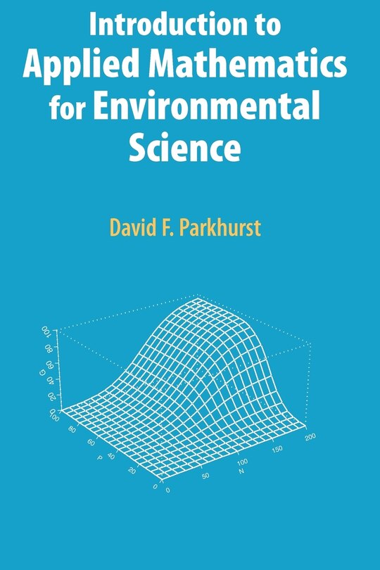 Front cover_Introduction to Applied Mathematics for Environmental Science