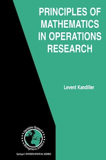 Couverture_Principles of Mathematics in Operations Research