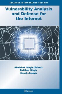 Front cover_Vulnerability Analysis and Defense for the Internet