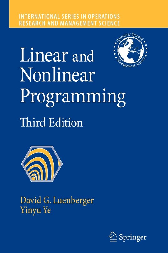 Front cover_Linear and Nonlinear Programming