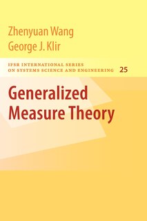 Couverture_Generalized Measure Theory