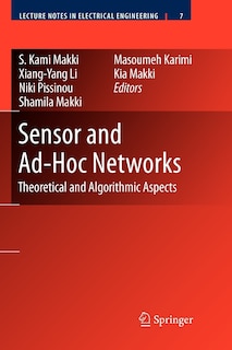 Front cover_Sensor and Ad-Hoc Networks