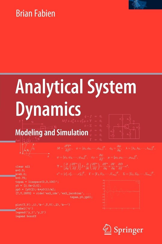 Front cover_Analytical System Dynamics