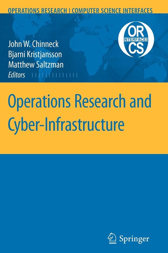 Couverture_Operations Research and Cyber-Infrastructure