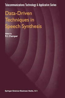 Couverture_Data-Driven Techniques in Speech Synthesis
