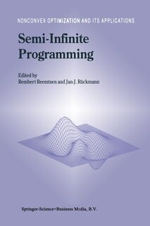 Front cover_Semi-Infinite Programming