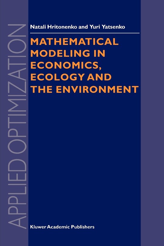 Front cover_Mathematical Modeling in Economics, Ecology and the Environment