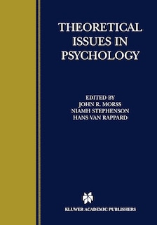 Couverture_Theoretical Issues in Psychology