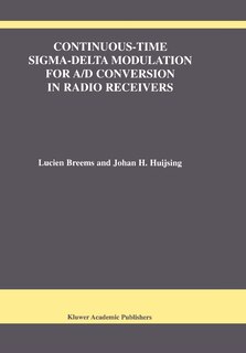 Front cover_Continuous-Time Sigma-Delta Modulation for A/D Conversion in Radio Receivers