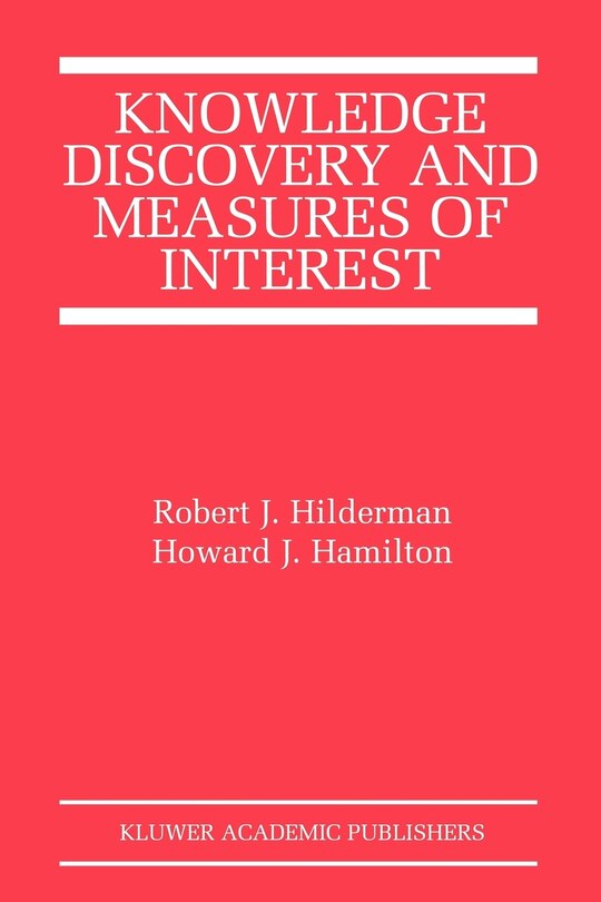 Front cover_Knowledge Discovery and Measures of Interest