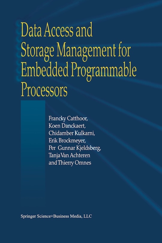 Couverture_Data Access and Storage Management for Embedded Programmable Processors