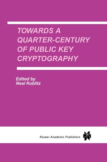 Front cover_Towards a Quarter-Century of Public Key Cryptography