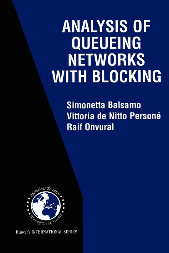 Front cover_Analysis of Queueing Networks with Blocking