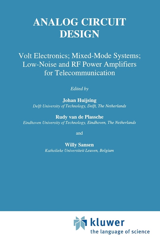 Couverture_Analog Circuit Design
