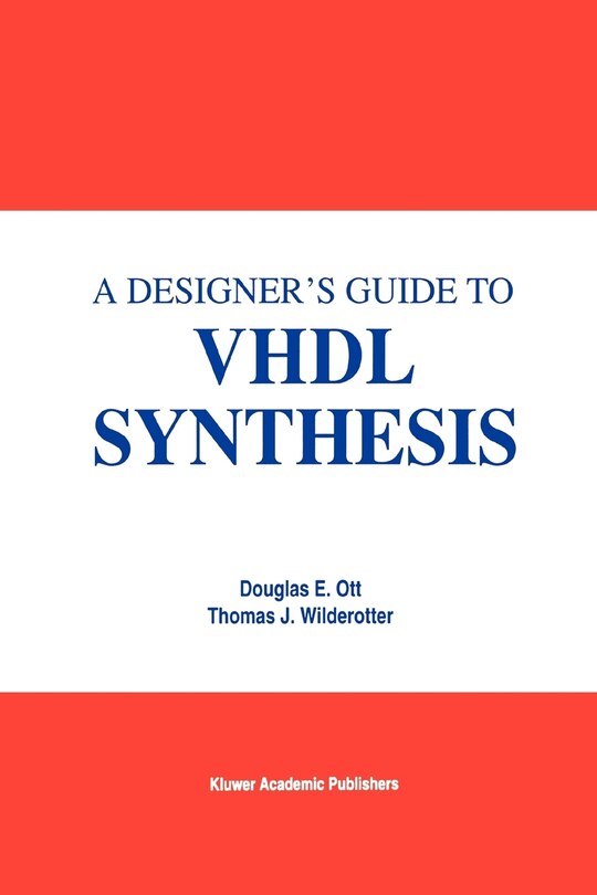 Couverture_A Designer's Guide to VHDL Synthesis