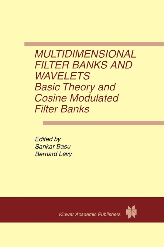 Couverture_Multidimensional Filter Banks and Wavelets