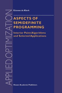 Couverture_Aspects of Semidefinite Programming