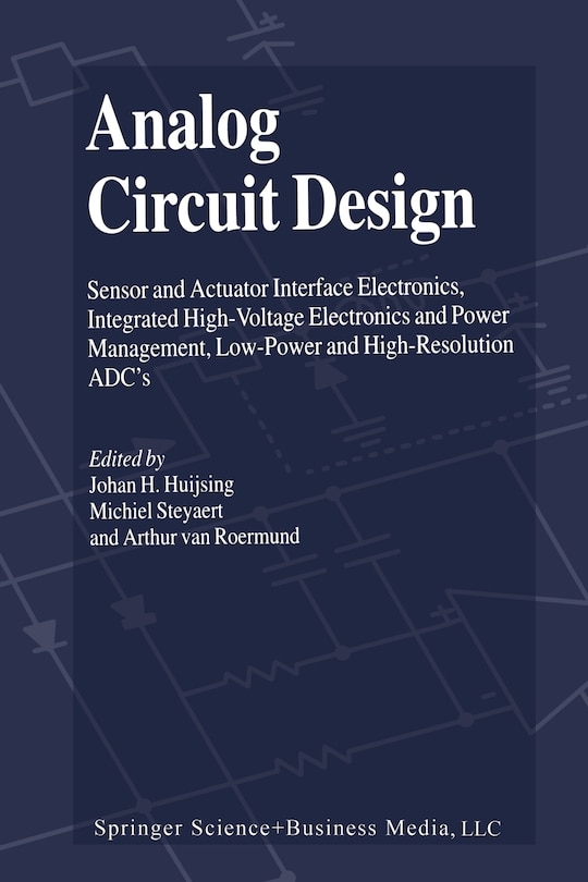 Front cover_Analog Circuit Design