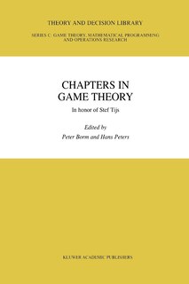 Front cover_Chapters in Game Theory