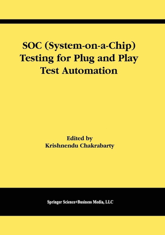 Couverture_SOC (System-on-a-Chip) Testing for Plug and Play Test Automation
