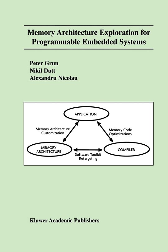Couverture_Memory Architecture Exploration for Programmable Embedded Systems