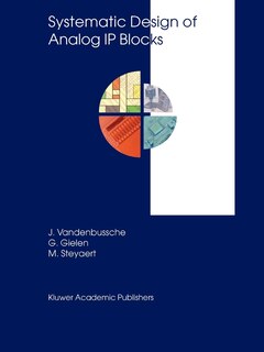 Front cover_Systematic Design of Analog IP Blocks