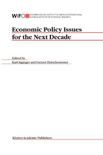 Front cover_Economic Policy Issues for the Next Decade